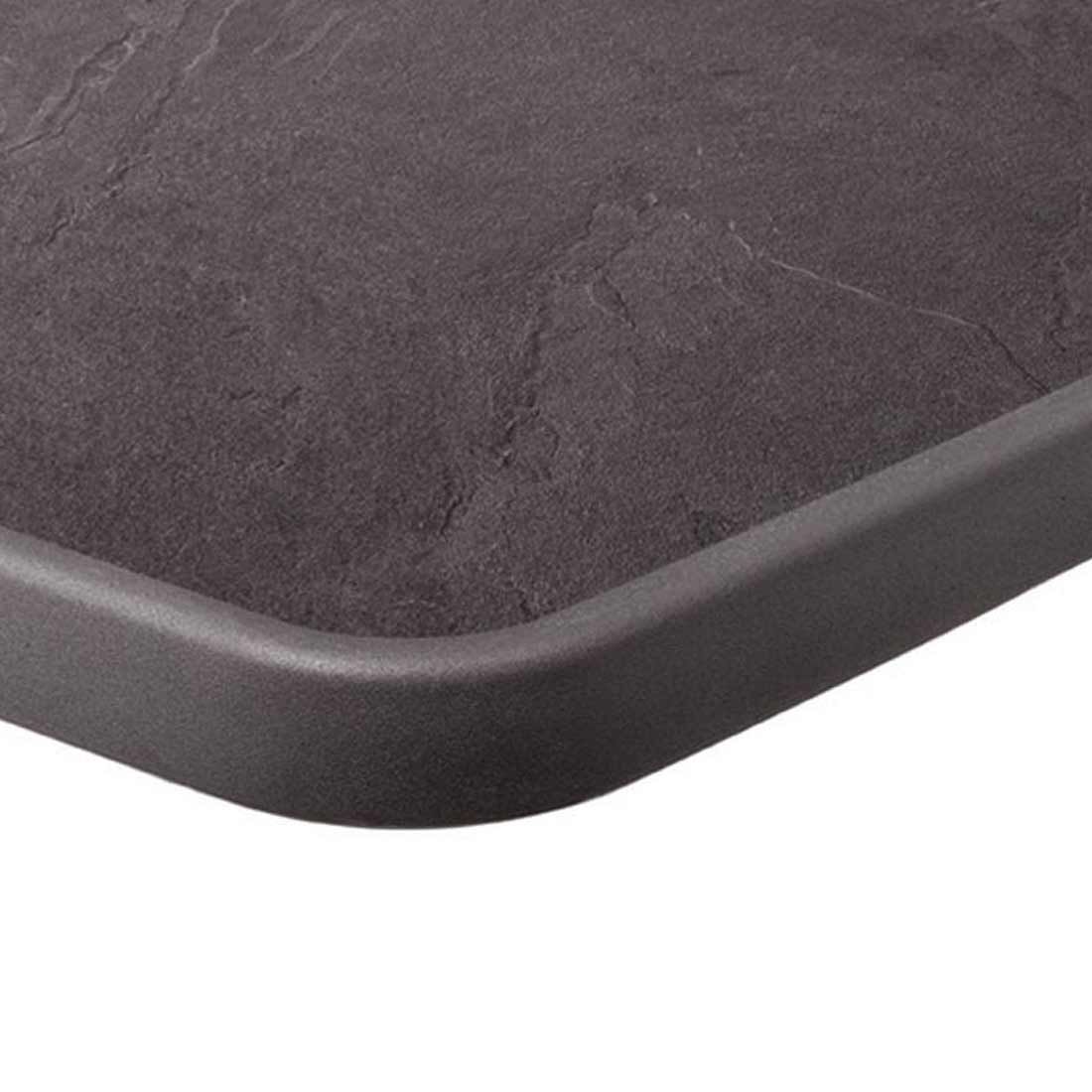 Sieger Boulevard Gartentisch Ø60 cm Stahl/Mecalit