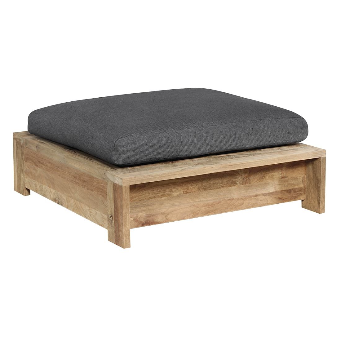 OUTLIV. Castello Loungehocker Teak recycelt/Sunproof
