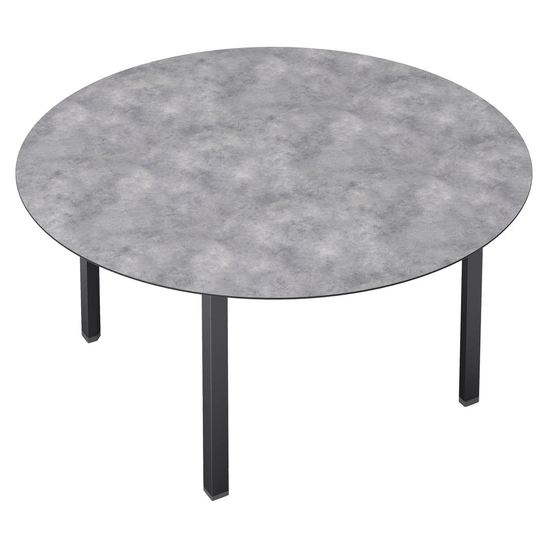 Kettler Cubic Gartentisch Ø160cm Aluminium/HPL