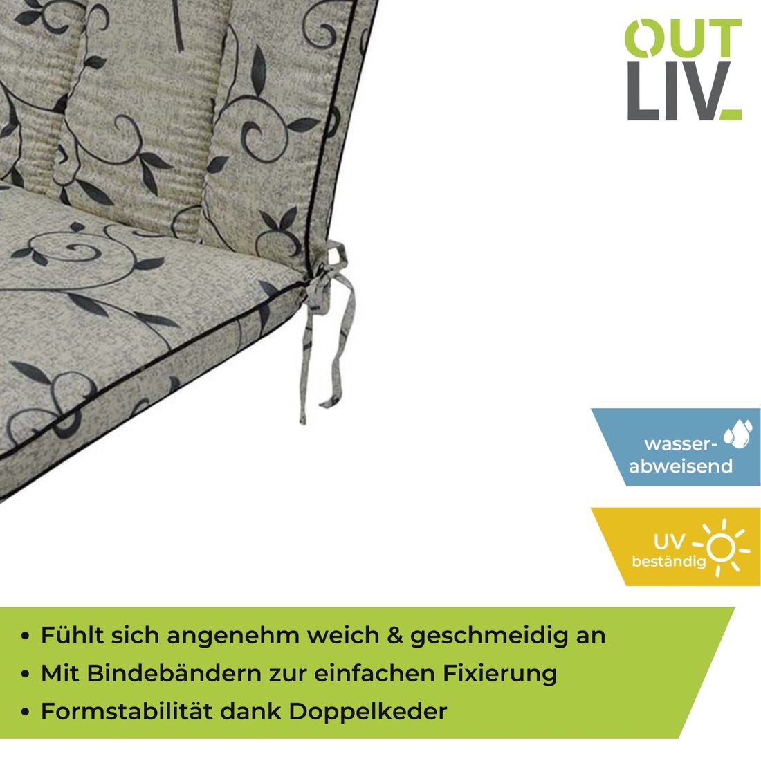 OUTLIV. Romeo Elecance Liegenauflage 190x60x5cm