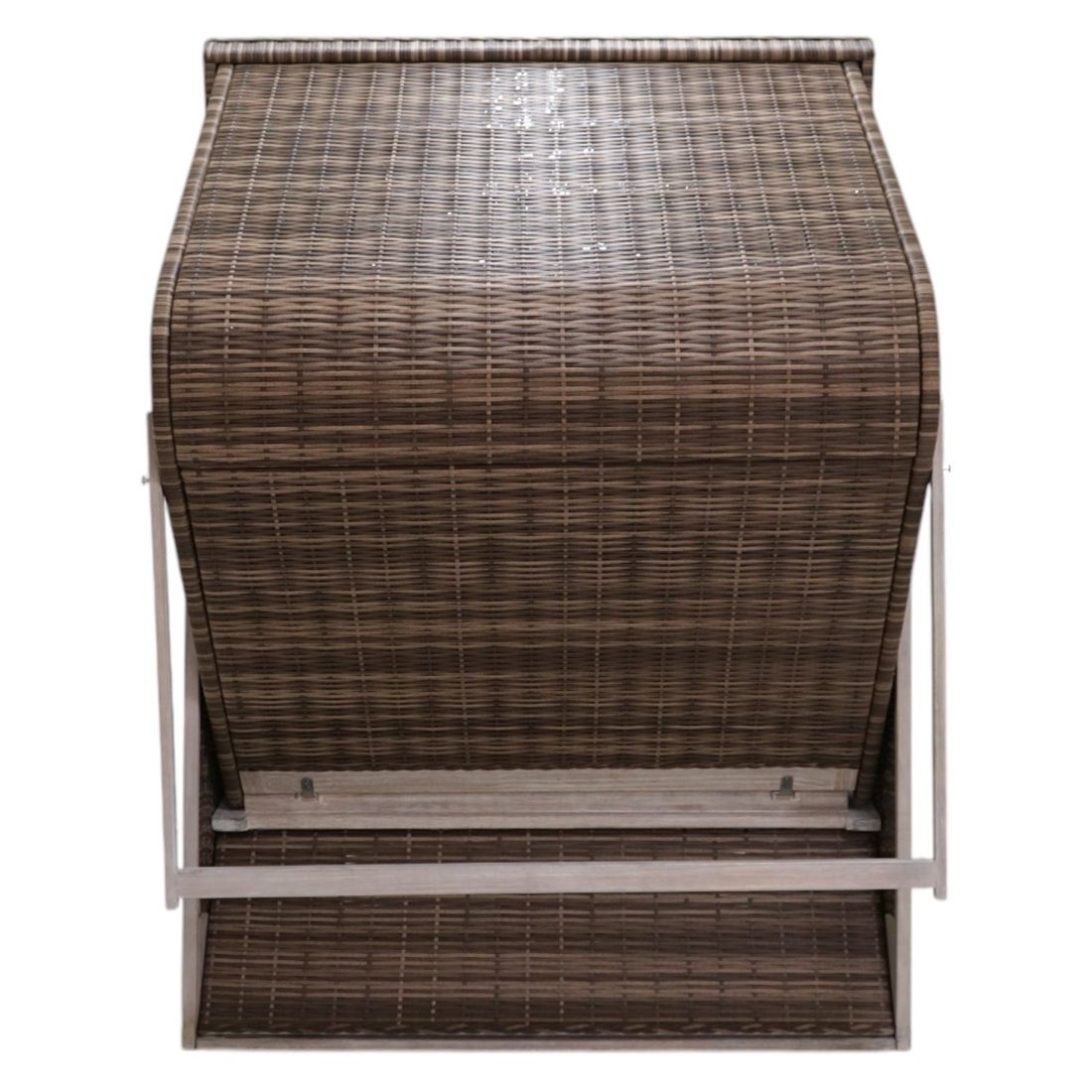 deVries Pure Cliff XL Sun Strandkorb Geflecht/Pinie Des. 481