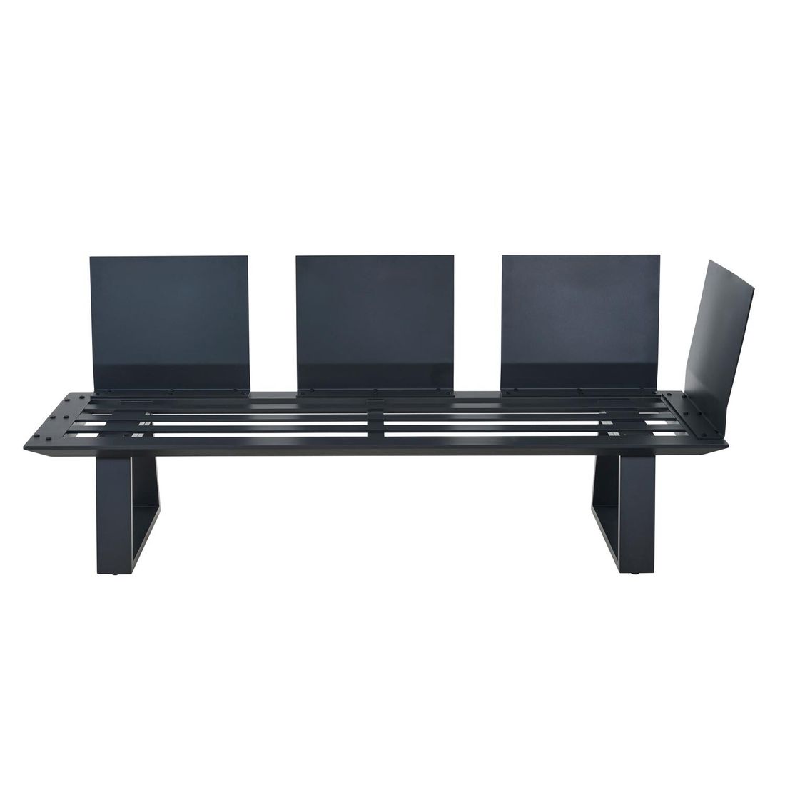 Siena Garden Repton Ansteckteil für Diningsofa Aluminium/Texfabric