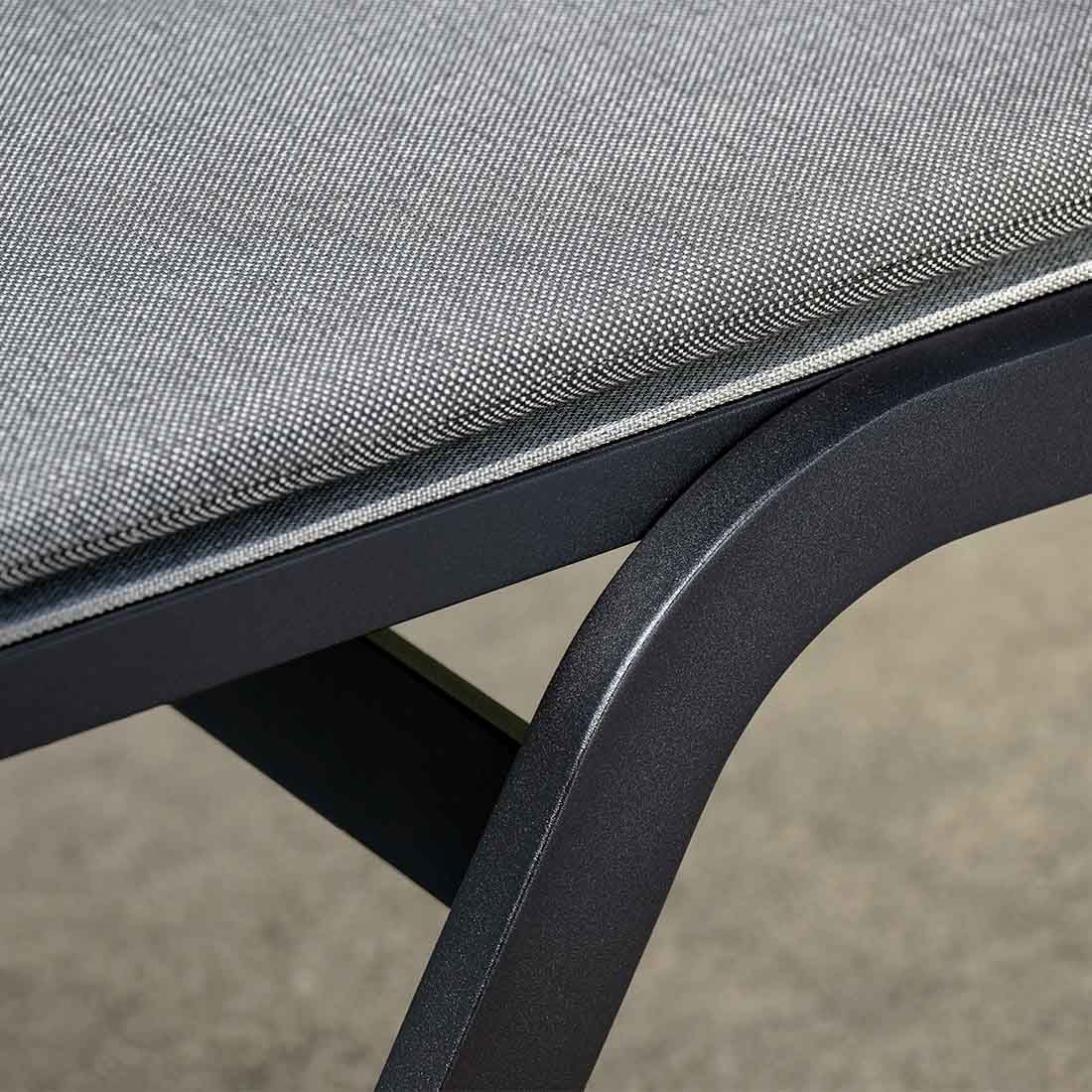 Stern Novi Ecklounge verstellbar inkl. Loungetisch Aluminium/Textilene