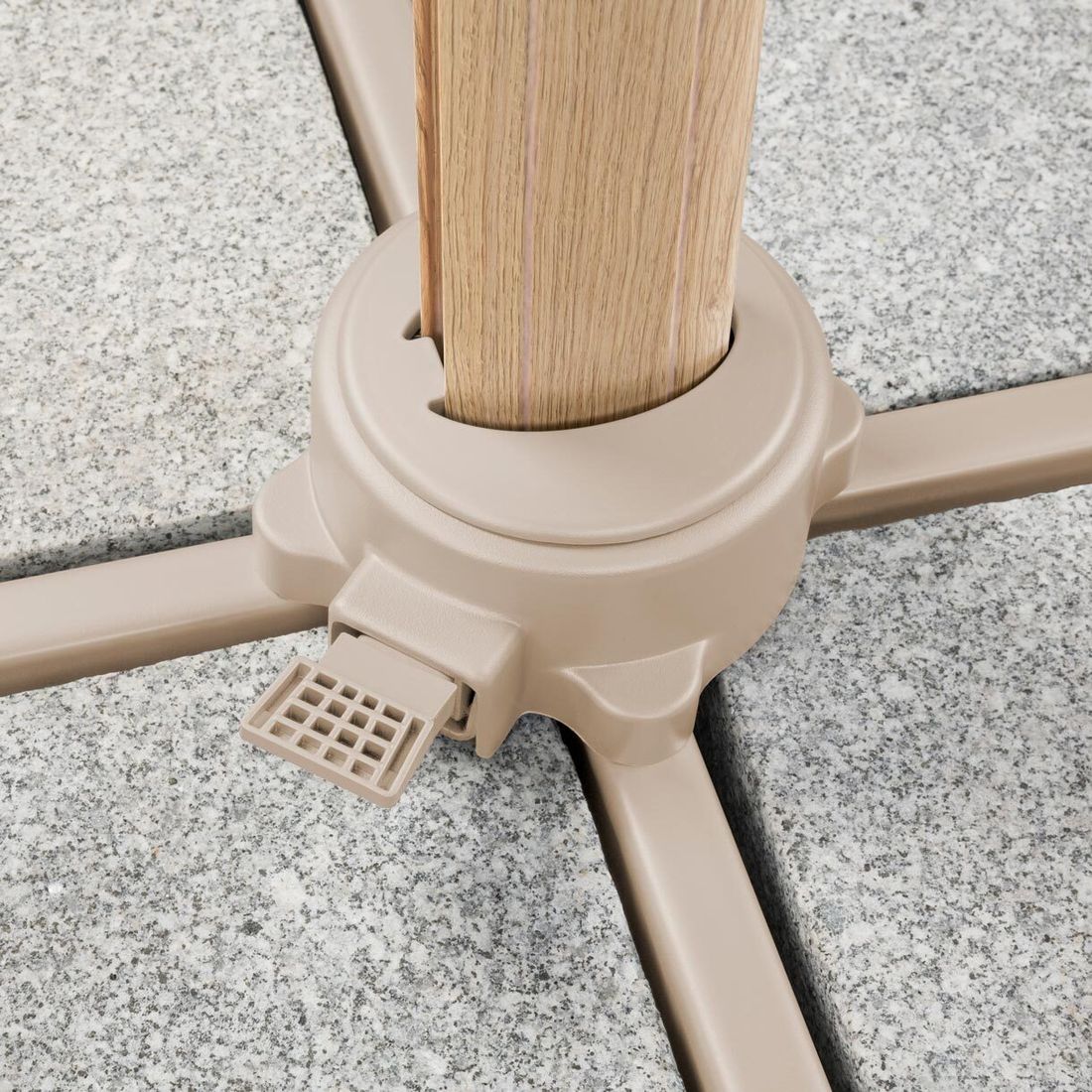 Schneider Rhodos Twist Loft Ampelschirm 300x300cm