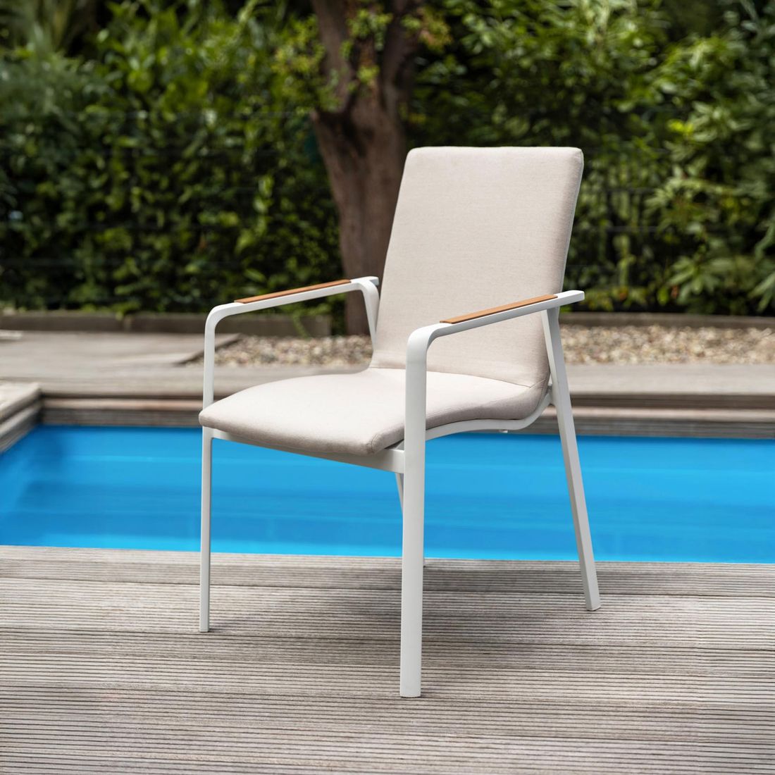 Kettler Diamond Stapelsessel Aluminium/Sunbrella