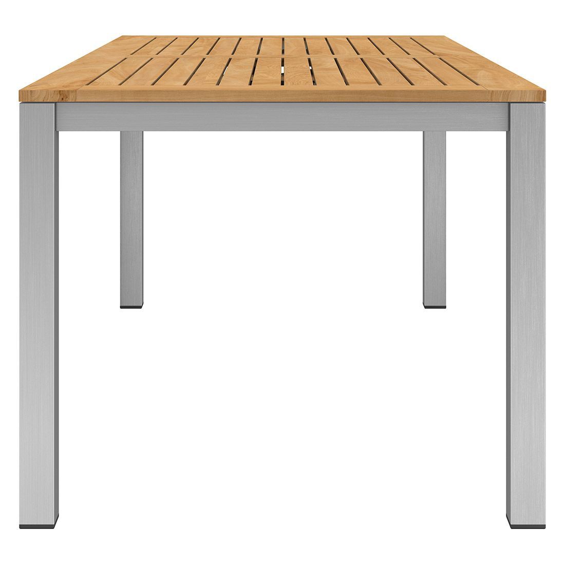 OUTLIV. Oviedo Ausziehtisch 180/240x90cm Edelstahl/Teak