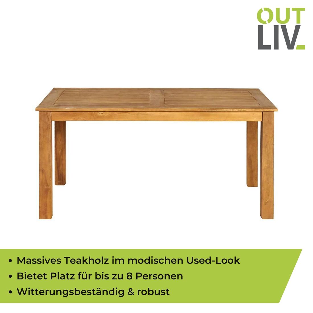 OUTLIV. Ontako Gartentisch Teak