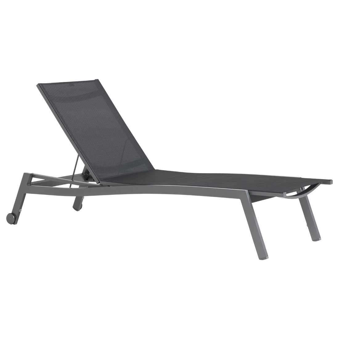 Stern Allround Gartenliege verstellbar Aluminium/Textilene