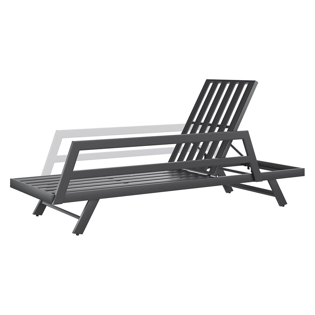 OUTLIV. Atlanta Gartenloungesofa Aluminium/Olefin