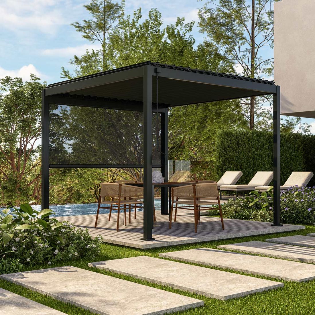 Mirador Deluxe Gartenpergola