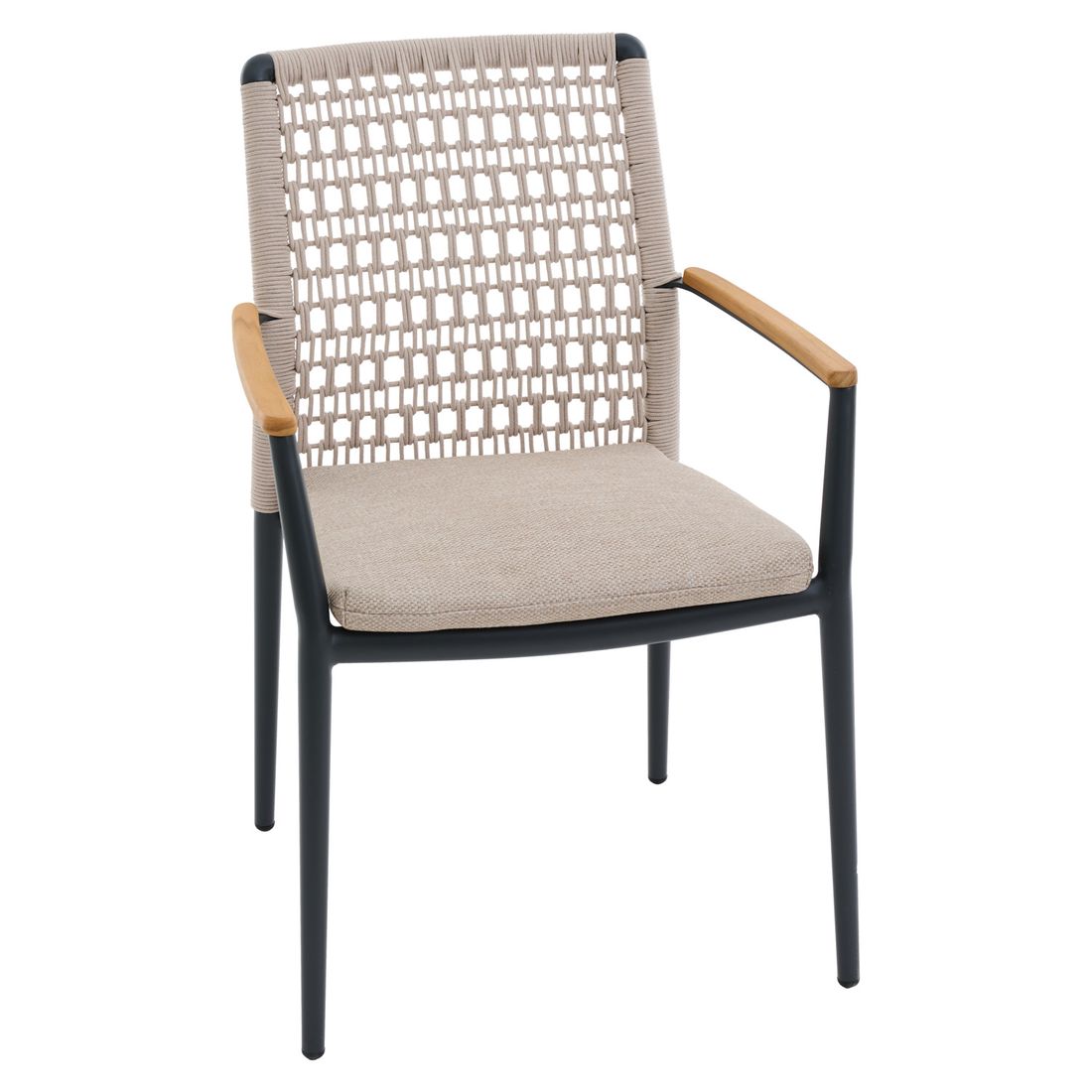 Siena Garden Cortina Gartenmöbel-Set L (6 Plätze) Tisch 182x100cm