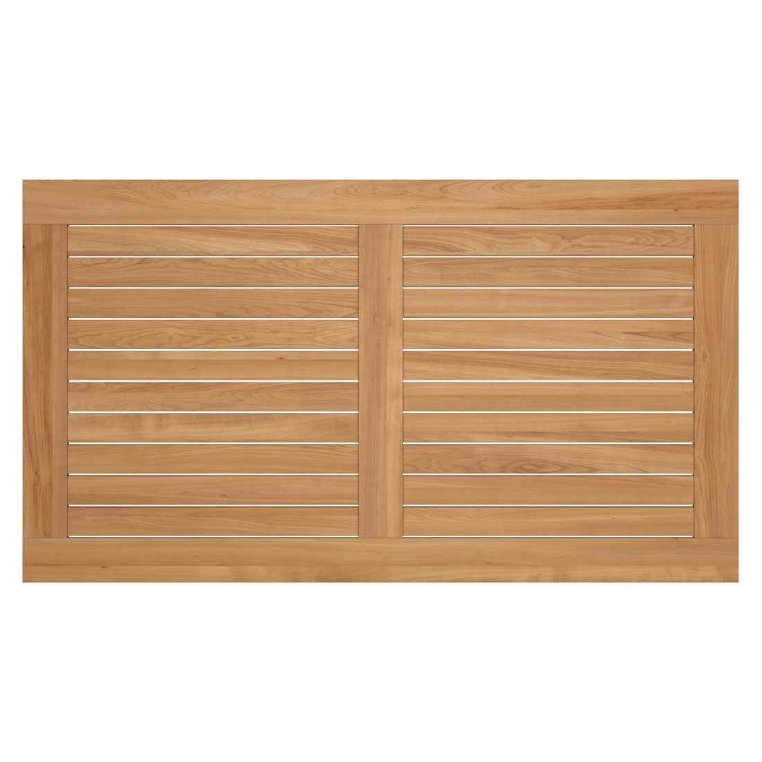OUTLIV. Gartentisch 160x90cm Aluminium/Teak