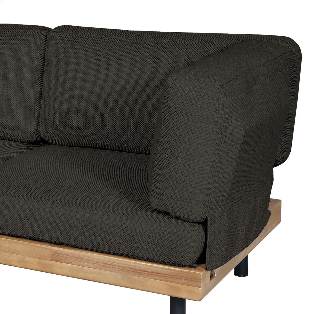 OUTLIV. Portillo Ecklounge Stahl/Akazie/Polyester