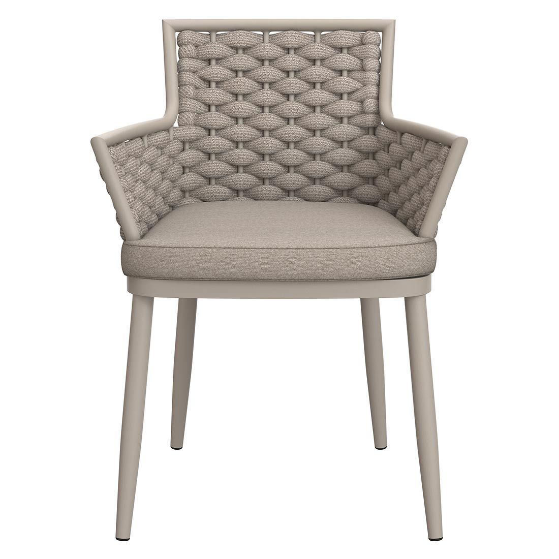 OUTLIV. Leon Diningsessel Aluminium/Rope/Olefin