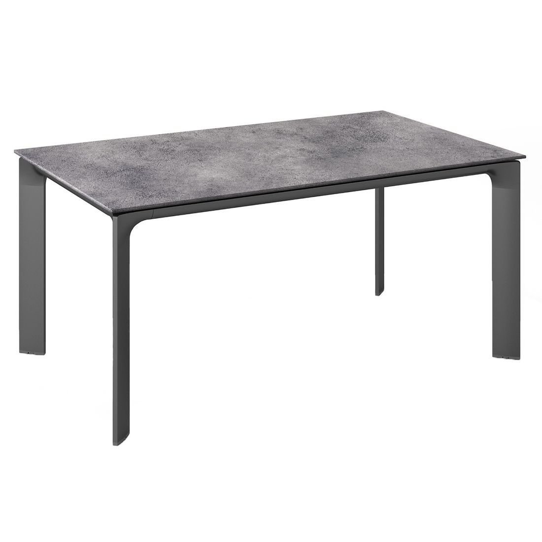 Kettler Diamond Gartentisch 140x70cm Aluminium/HPL