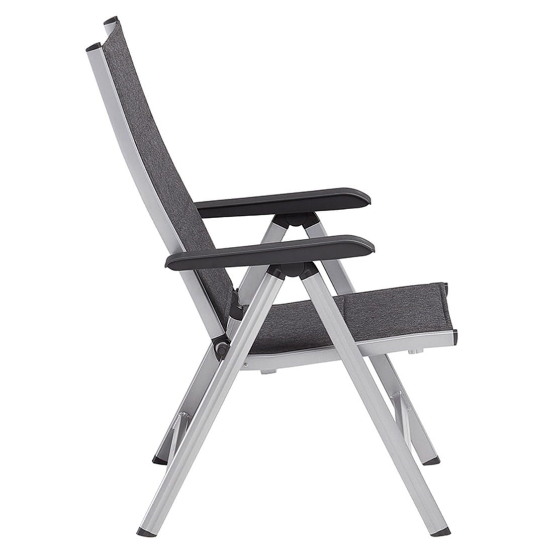 Kettler Basic Plus Padded Klappsessel verstellbar Aluminium/Outdoorgewebe