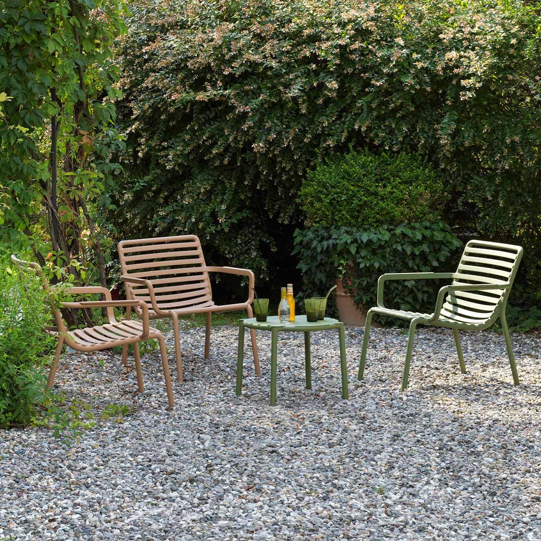 Nardi Doga Relax Loungeset inkl. Loungetisch Kunststoff