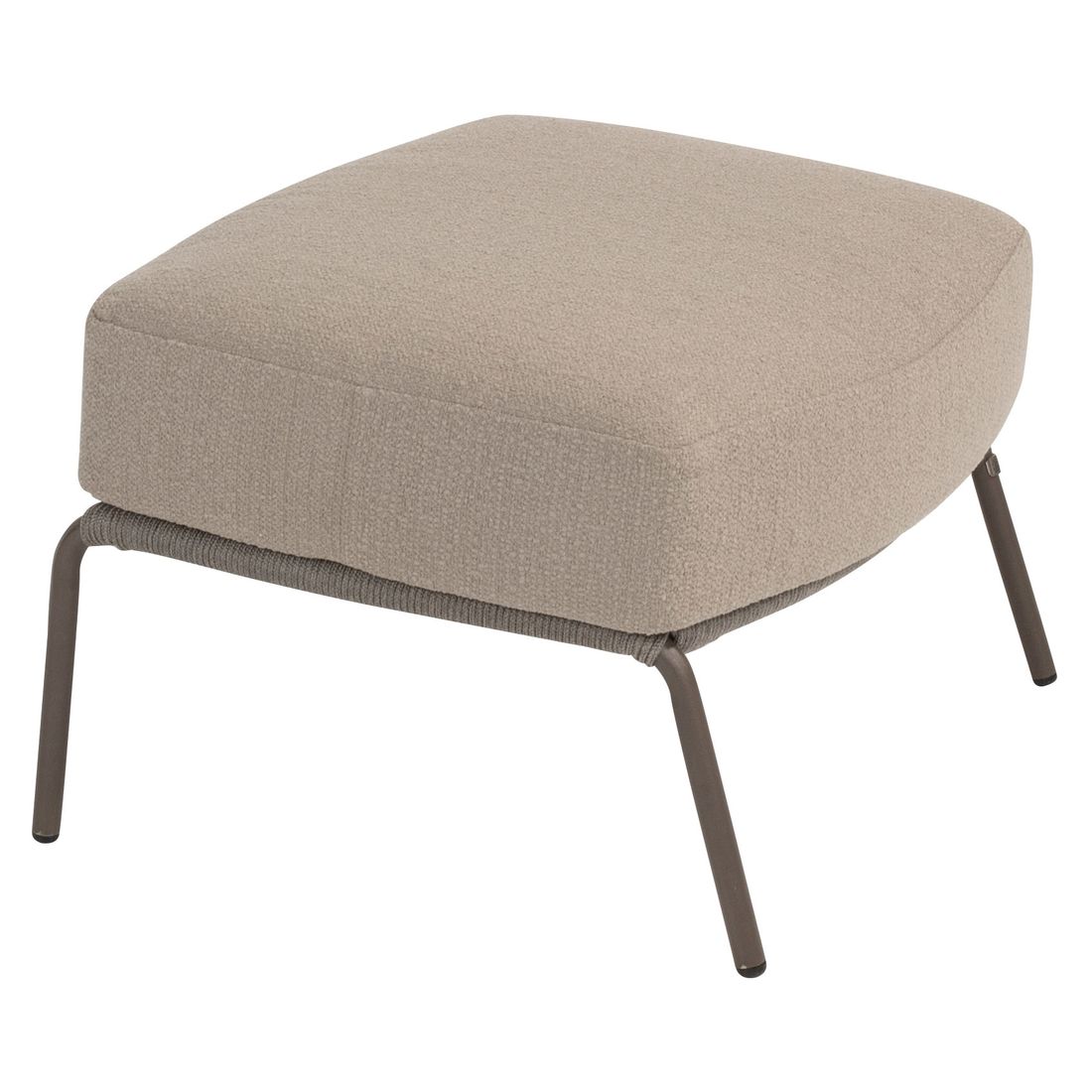 4Seasons Capalbio Loungehocker Edelstahl/Olefin