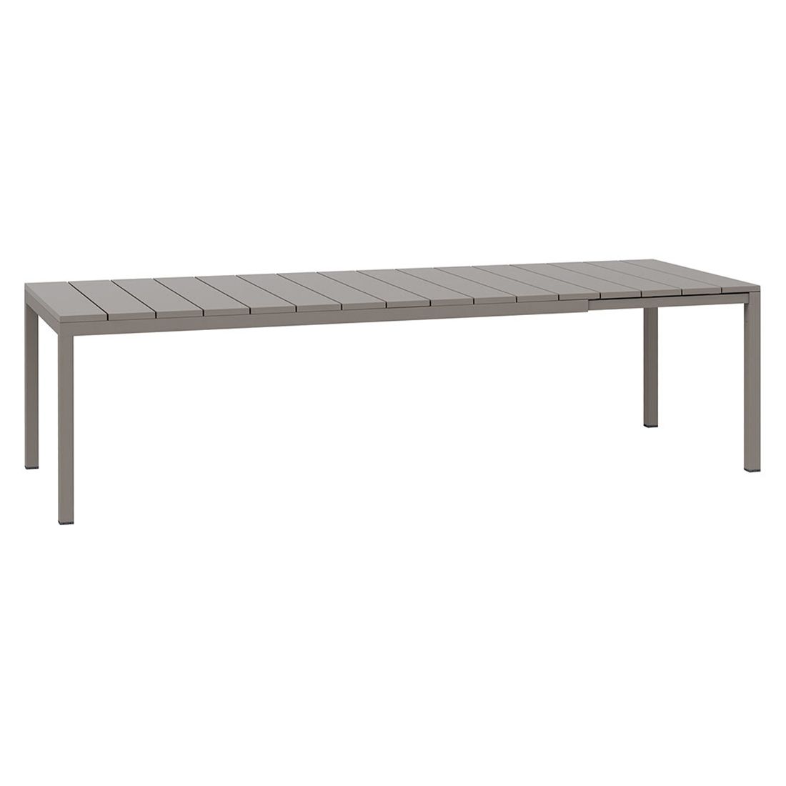 Nardi Doga Gartenmöbel-Set XL (8 Plätze) Tisch 210/280x100cm