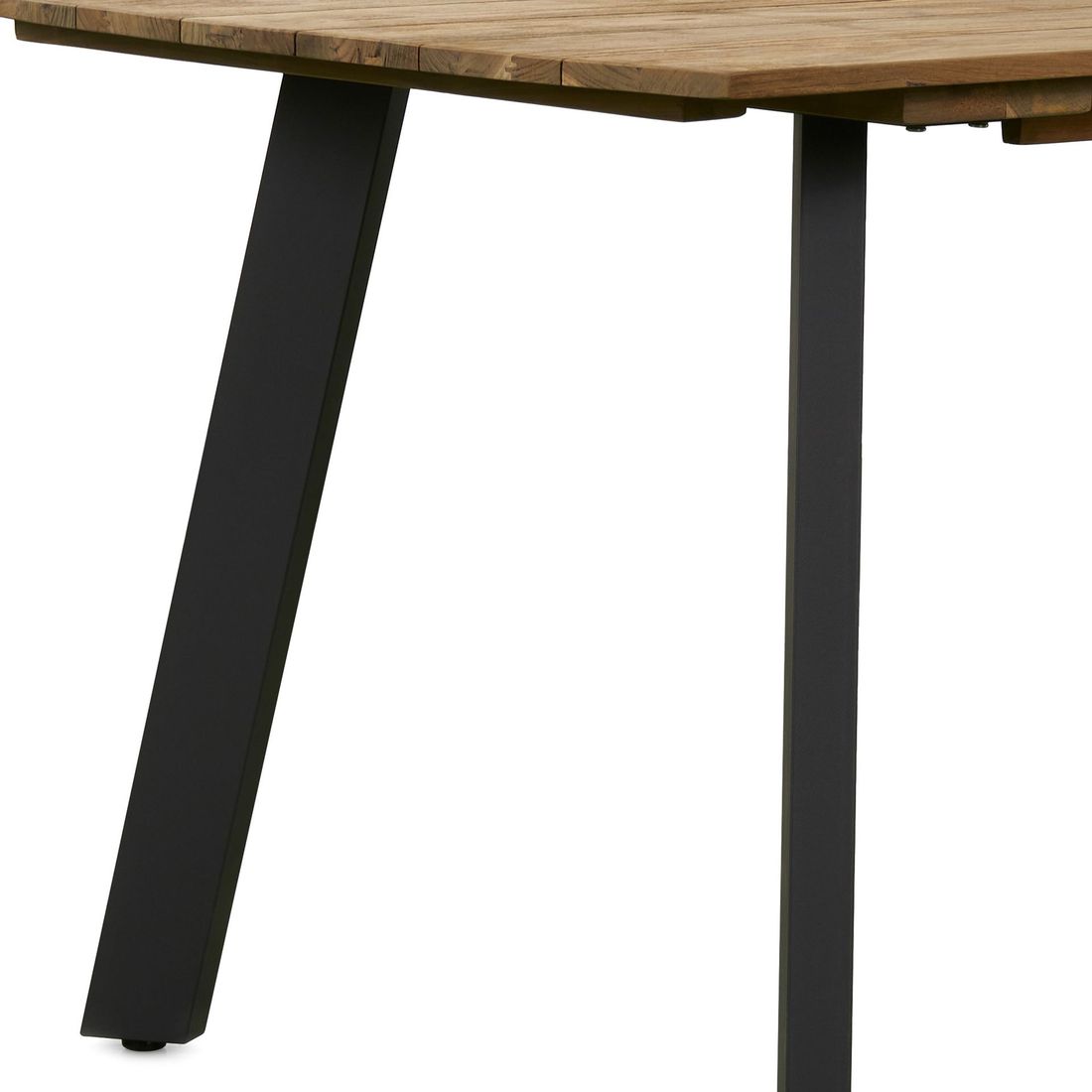 OUTLIV. Ohio II Gartentisch Aluminium/Teak