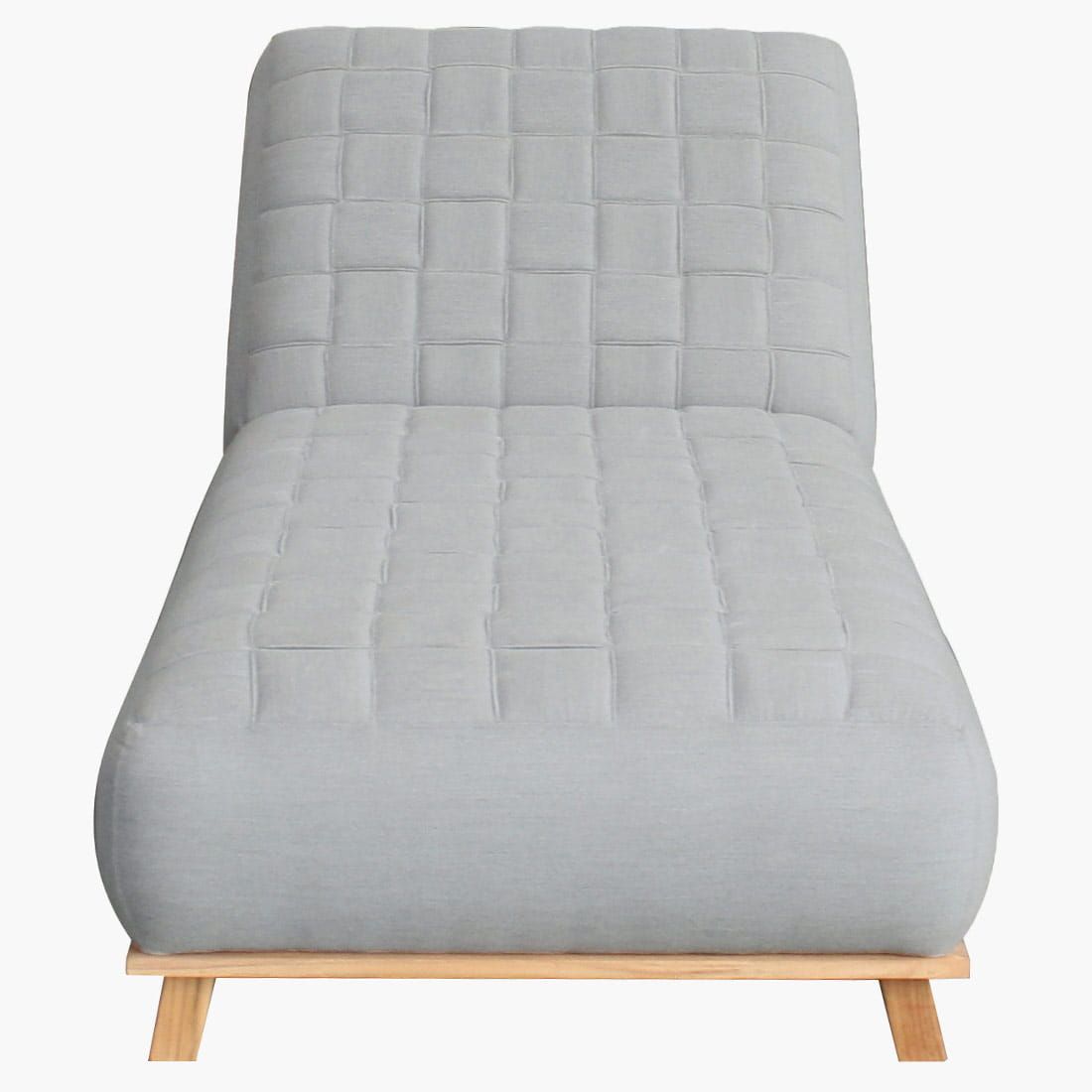 OUTLIV. Icon Gartenliege Teak/Sunbrella