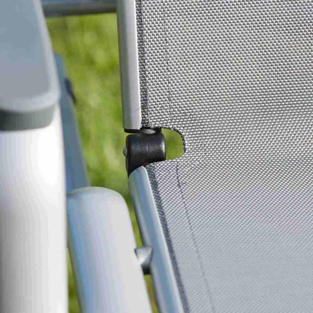 Kettler Cirrus Komfort-Stapelliege Aluminium/Textilene
