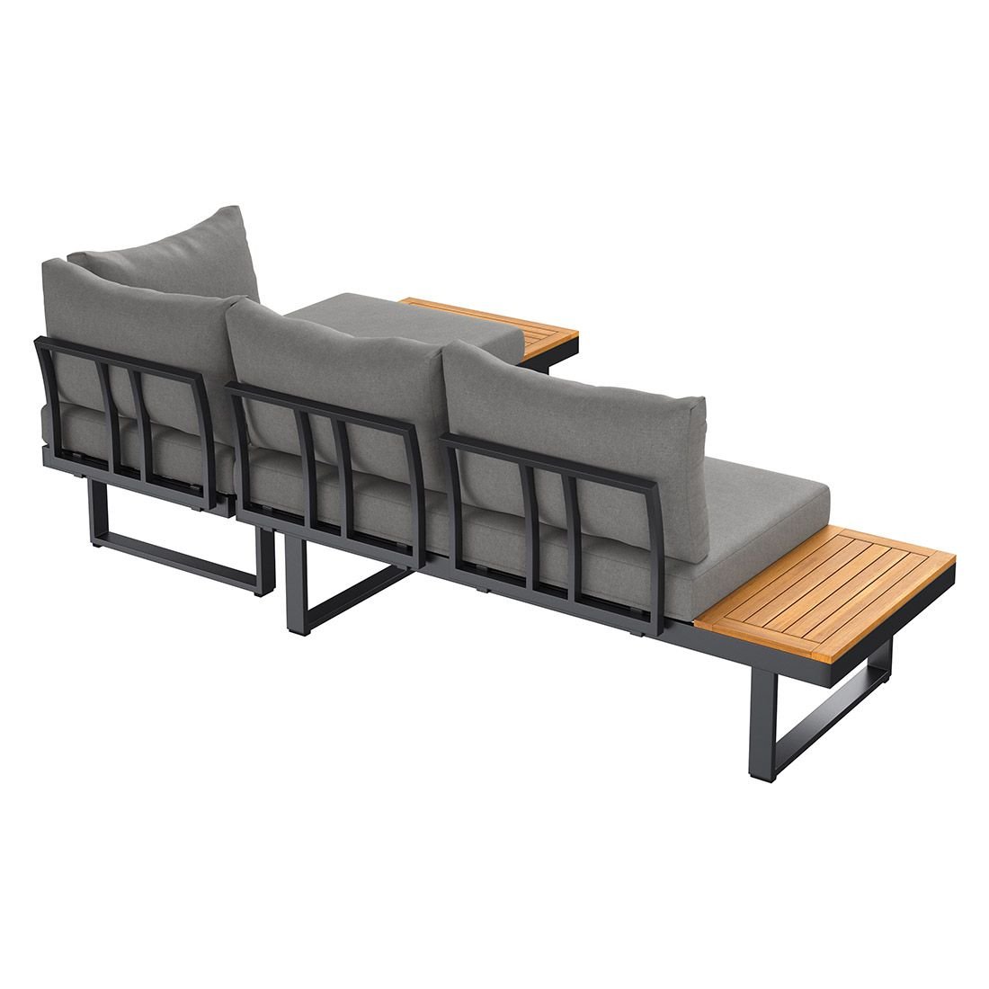 OUTLIV. Alpha Ecklounge Aluminium/Kunstfaser