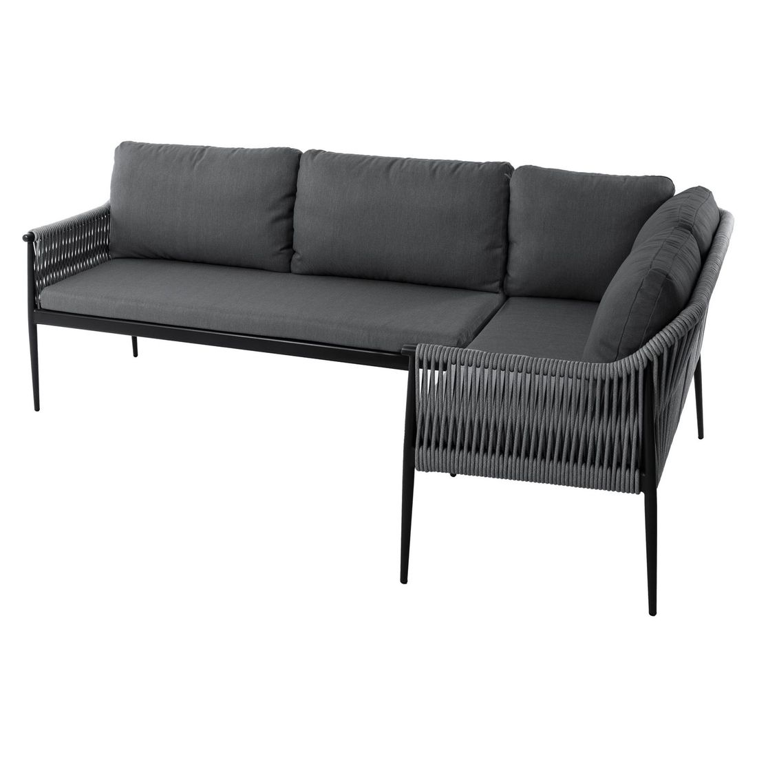 LC Garden Bari Ecklounge Aluminium/Rope/Kunstfaser