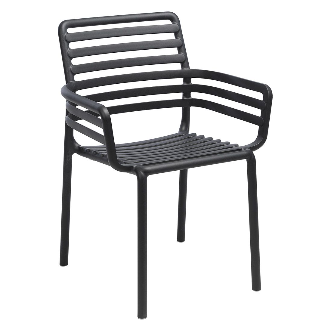 Nardi Doga Gartenmöbel-Set L (6 Plätze) Tisch 140/210x85cm