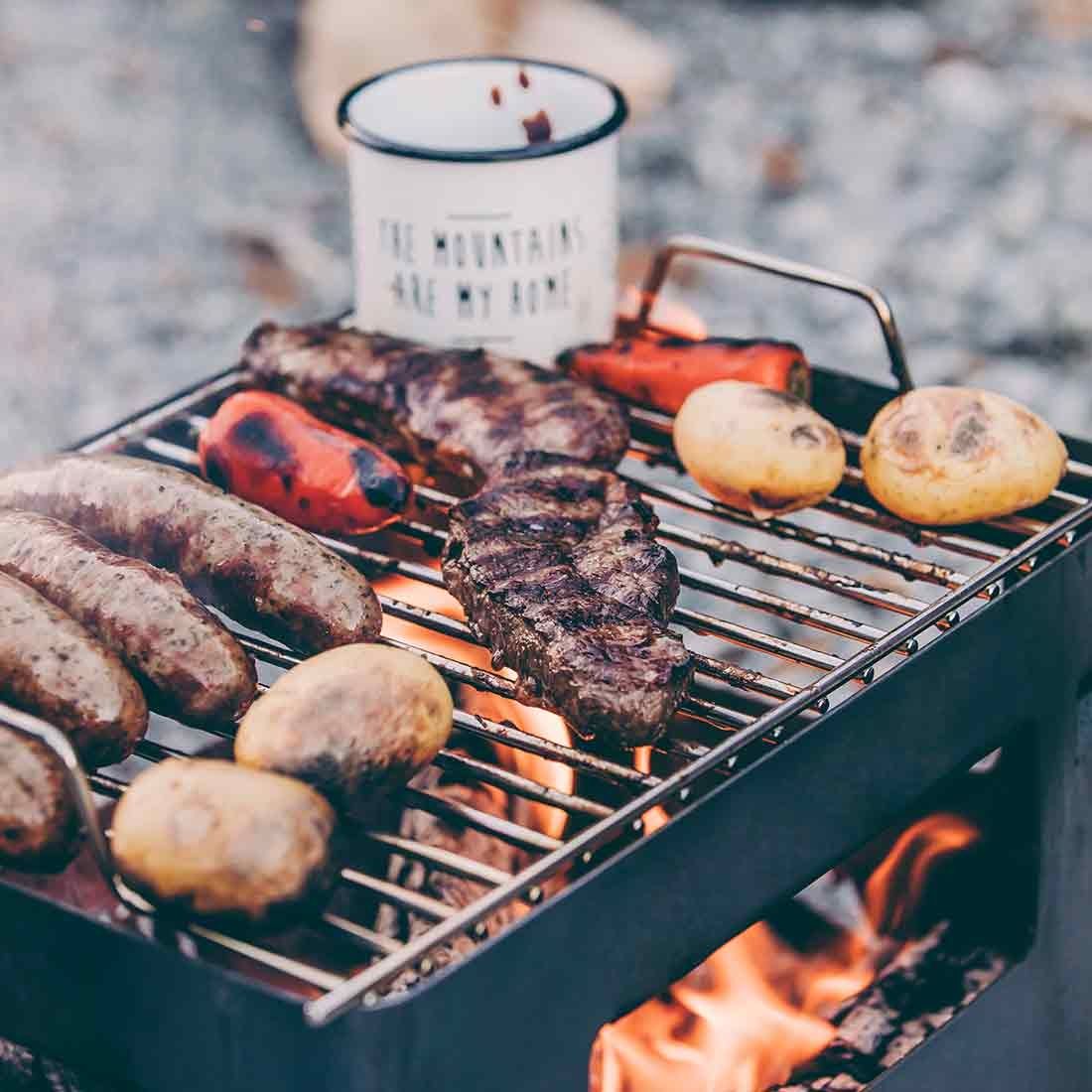 höfats BEER BOX Grillrost Edelstahl
