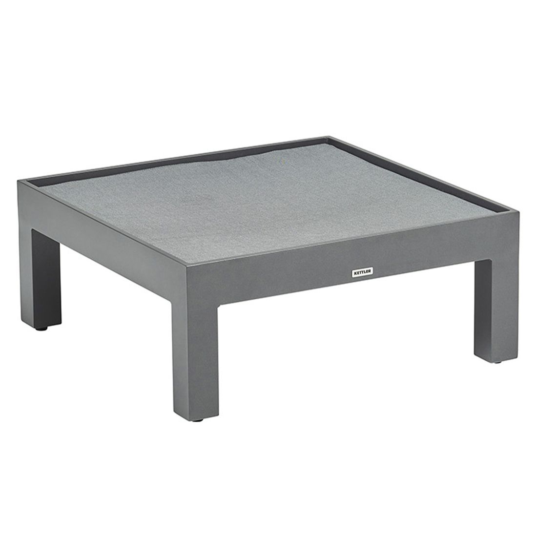 Kettler Comfort Hocker Aluminium/Agora