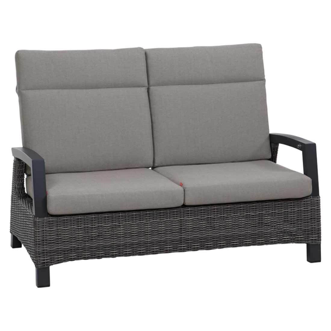 Siena Garden Corido Gartenloungesofa verstellbar Gardino-Geflecht/Polypropylen