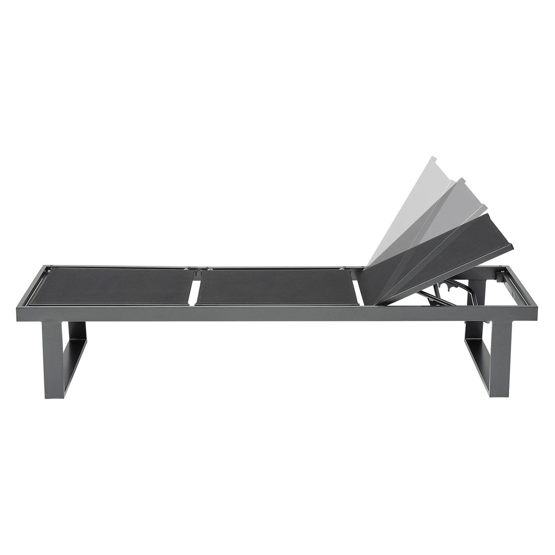 Kettler Rasmus Modular Gartenbank Aluminium/Outdoorgewebe