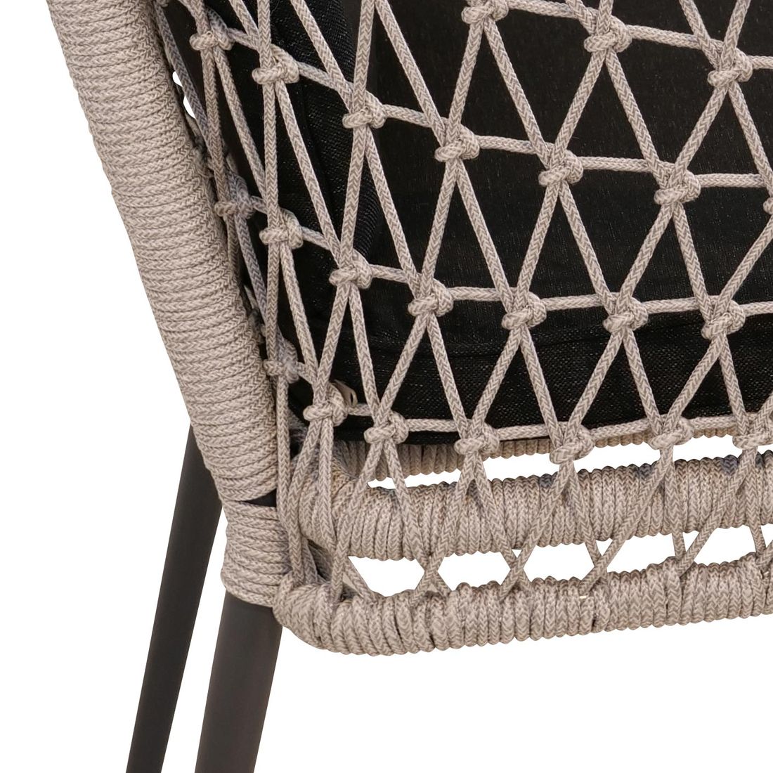 Sungörl Arco Stapelsessel Aluminium/Rope/Polyester