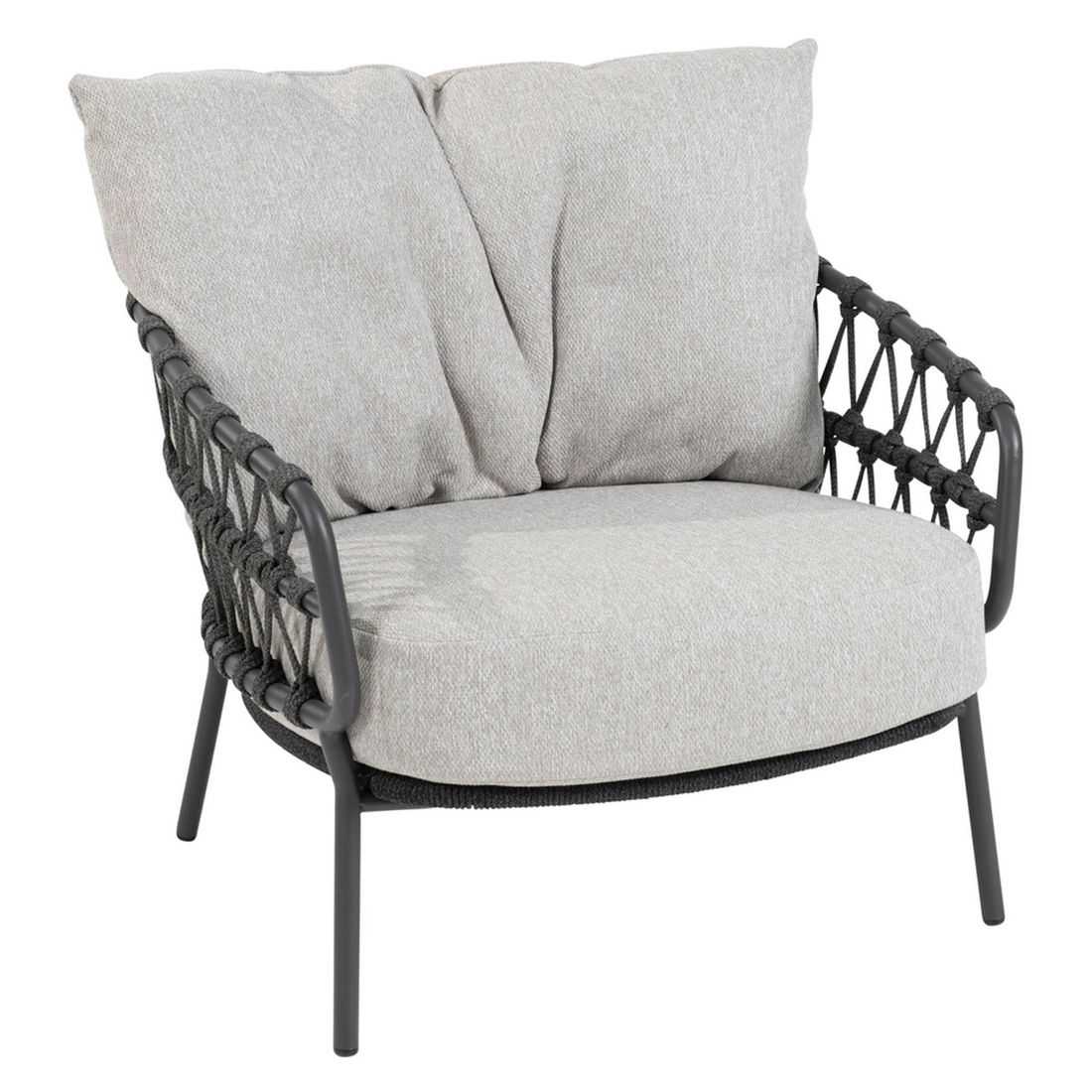 4Seasons Calpi Loungeset inkl. Loungetisch Edelstahl/Rope/Olefin