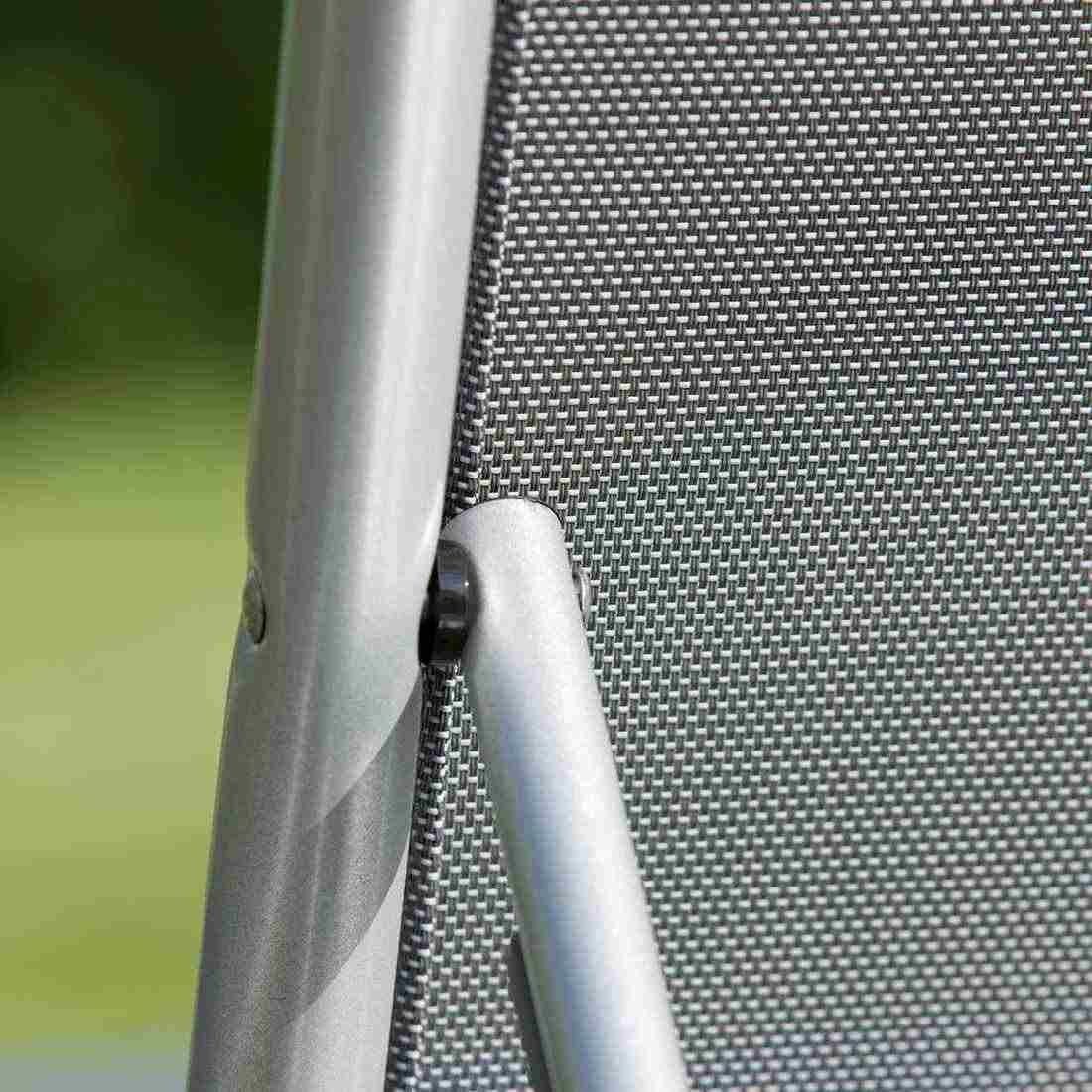 Kettler Cirrus Gartenliege Aluminium/Outdoorgewebe