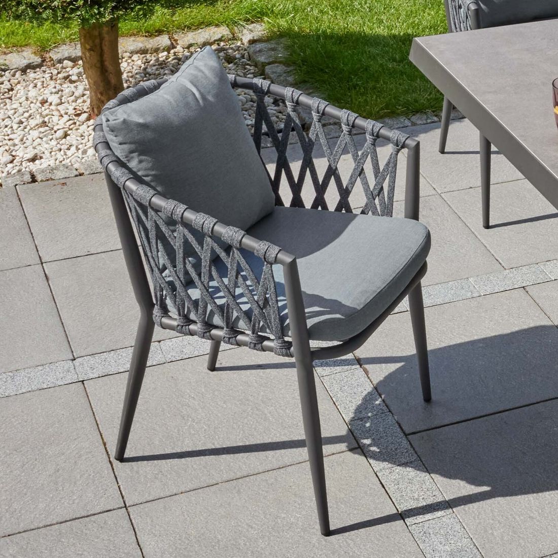 LC Garden Sunrepo Stapelsessel Aluminium/Rope/Polyester