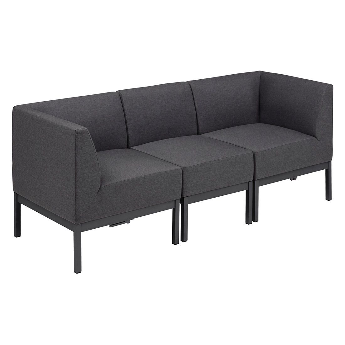 Kettler Pure City-Line Gartensofa Aluminium/Sunbrella®