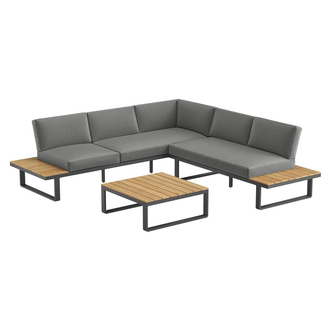 OUTLIV. Albufeira Ecklounge inkl. Loungetisch Aluminium/Polyester