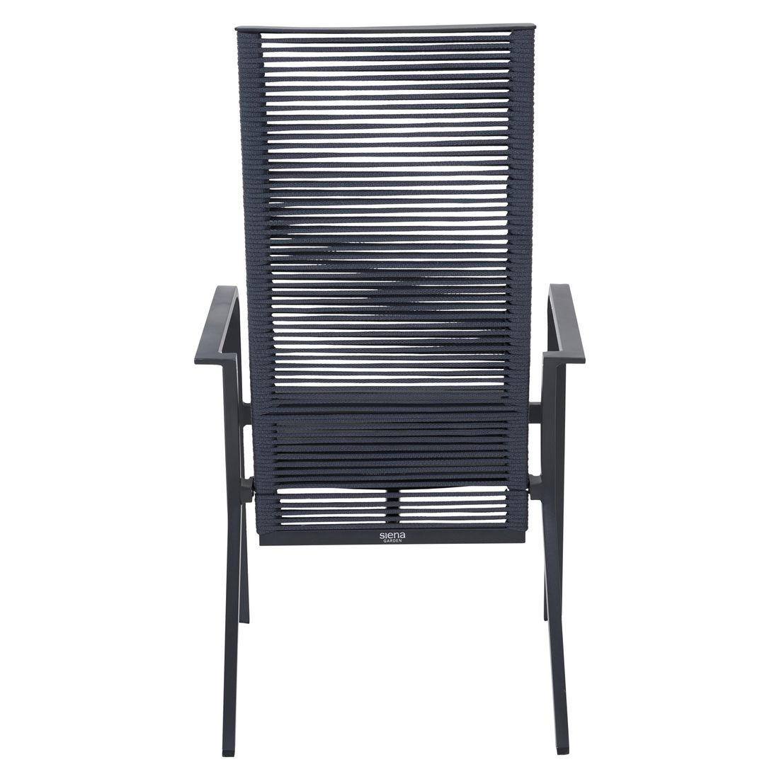 Siena Garden Carlton Stapelsessel verstellbar Aluminium/Rope