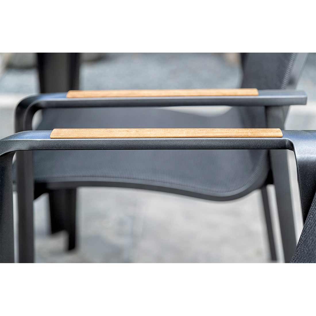 Kettler Diamond Stapelsessel Aluminium/Sunbrella