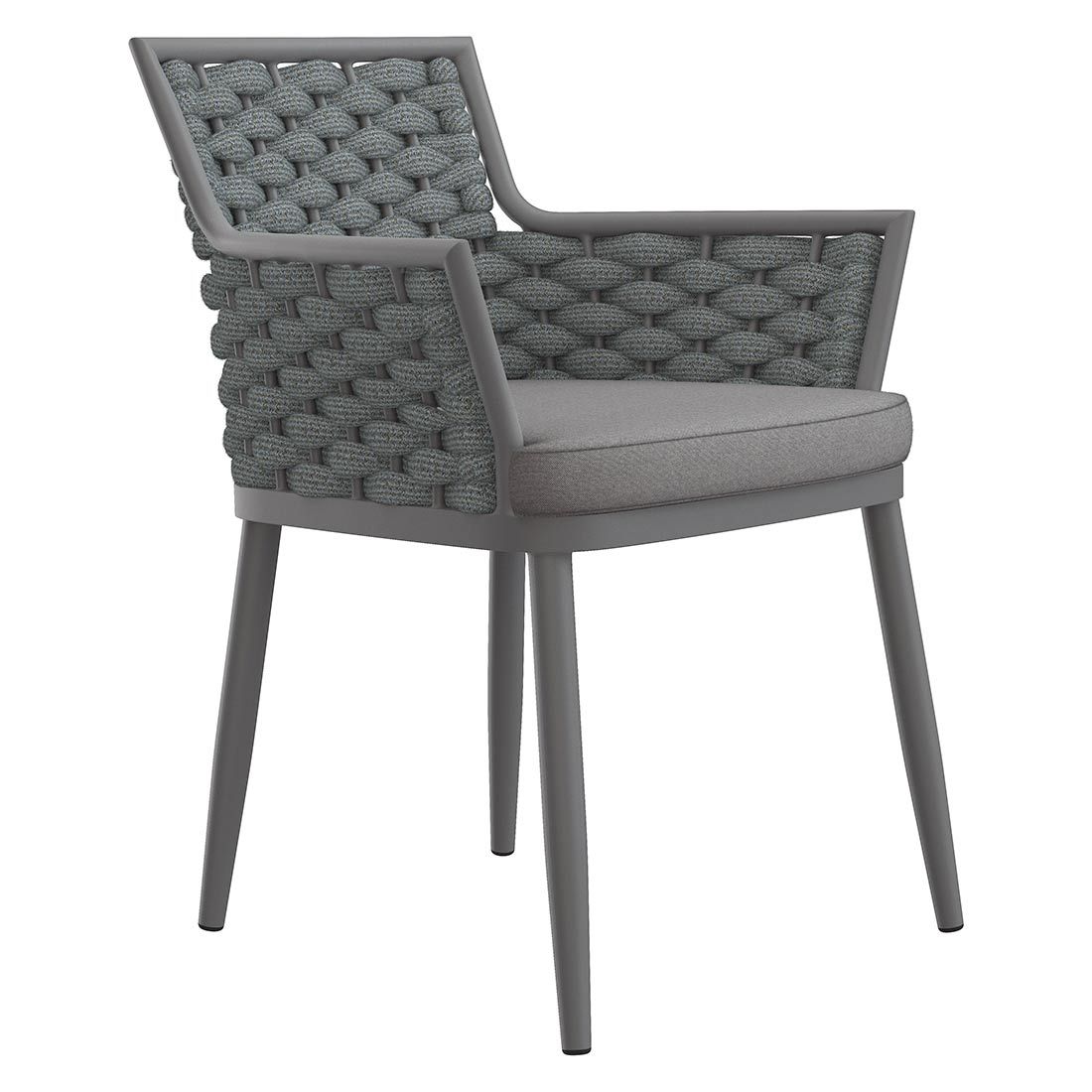 OUTLIV. Leon Gartensessel Aluminium mit Sitzkissen