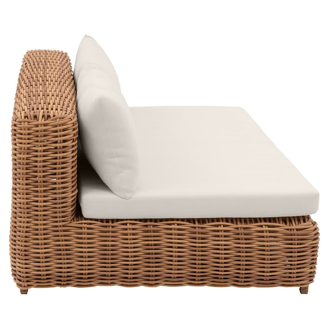 OUTLIV. Versailles Gartenloungesofa Geflecht/Spun Polyester