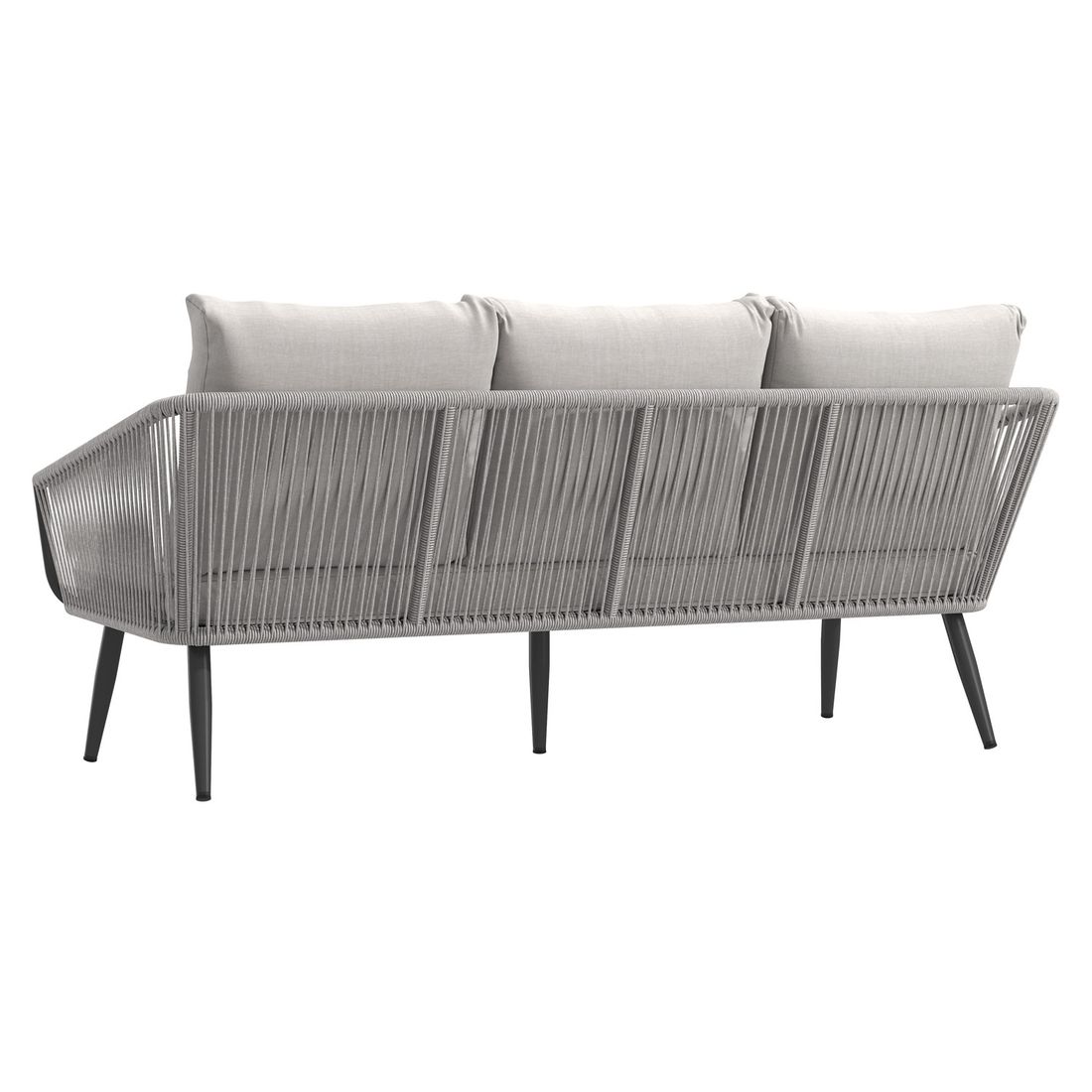 OUTLIV. Alex Loungeset inkl. Loungetische Aluminium/Rope/Olefin
