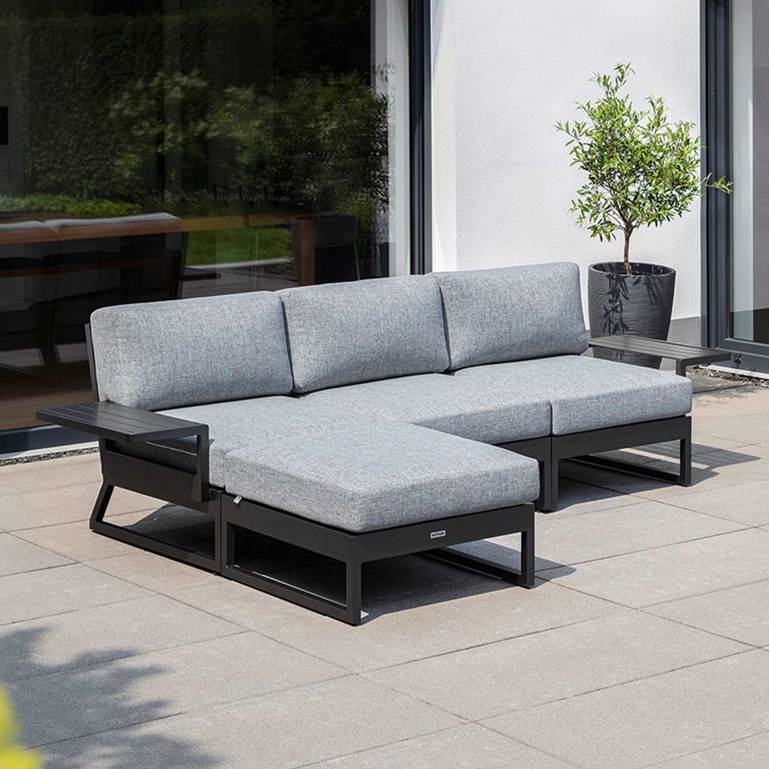 Kettler Ocean Skid Platform Ecklounge Aluminium/Olefin