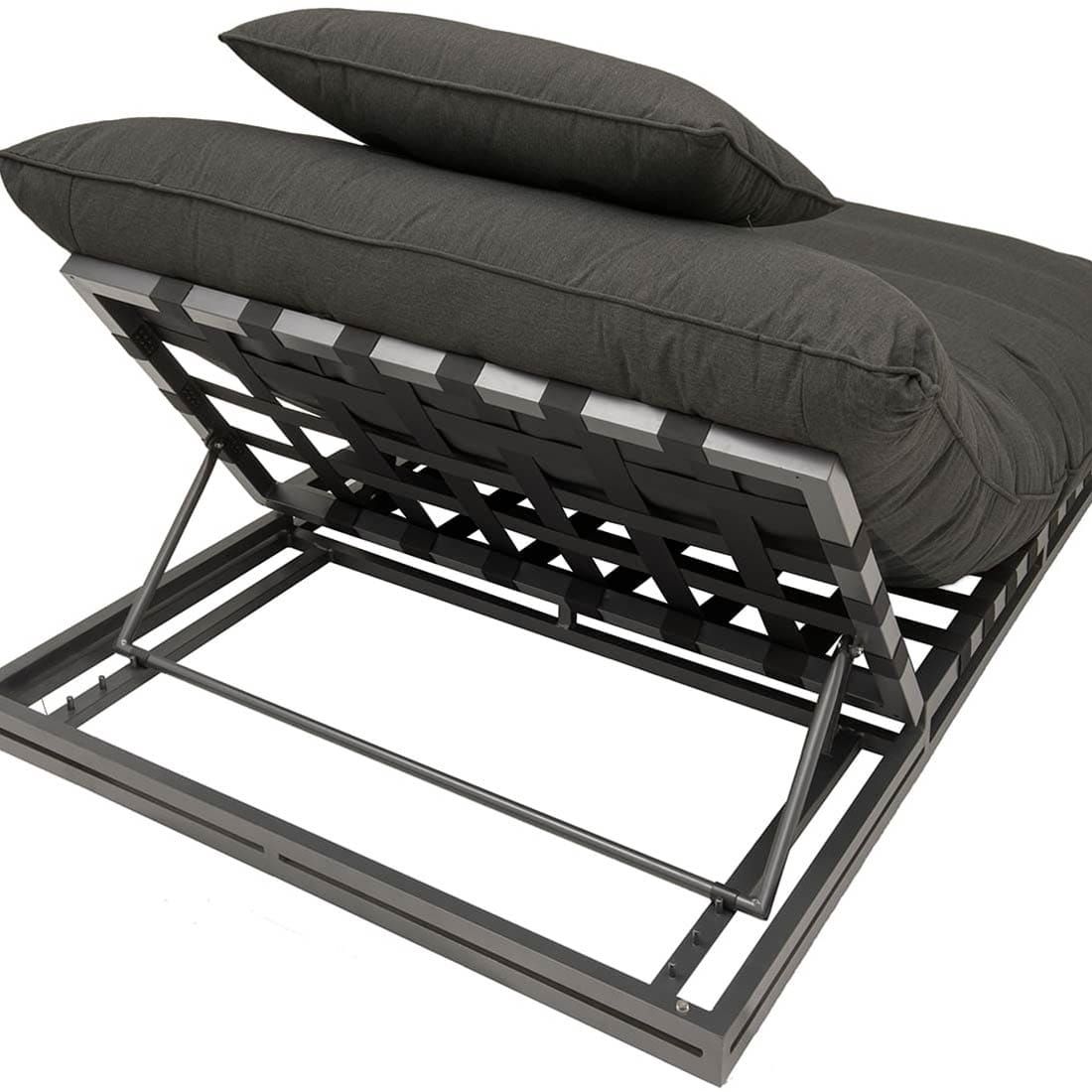 OUTLIV. Heaven Gartenliege verstellbar Aluminium/Sunbrella