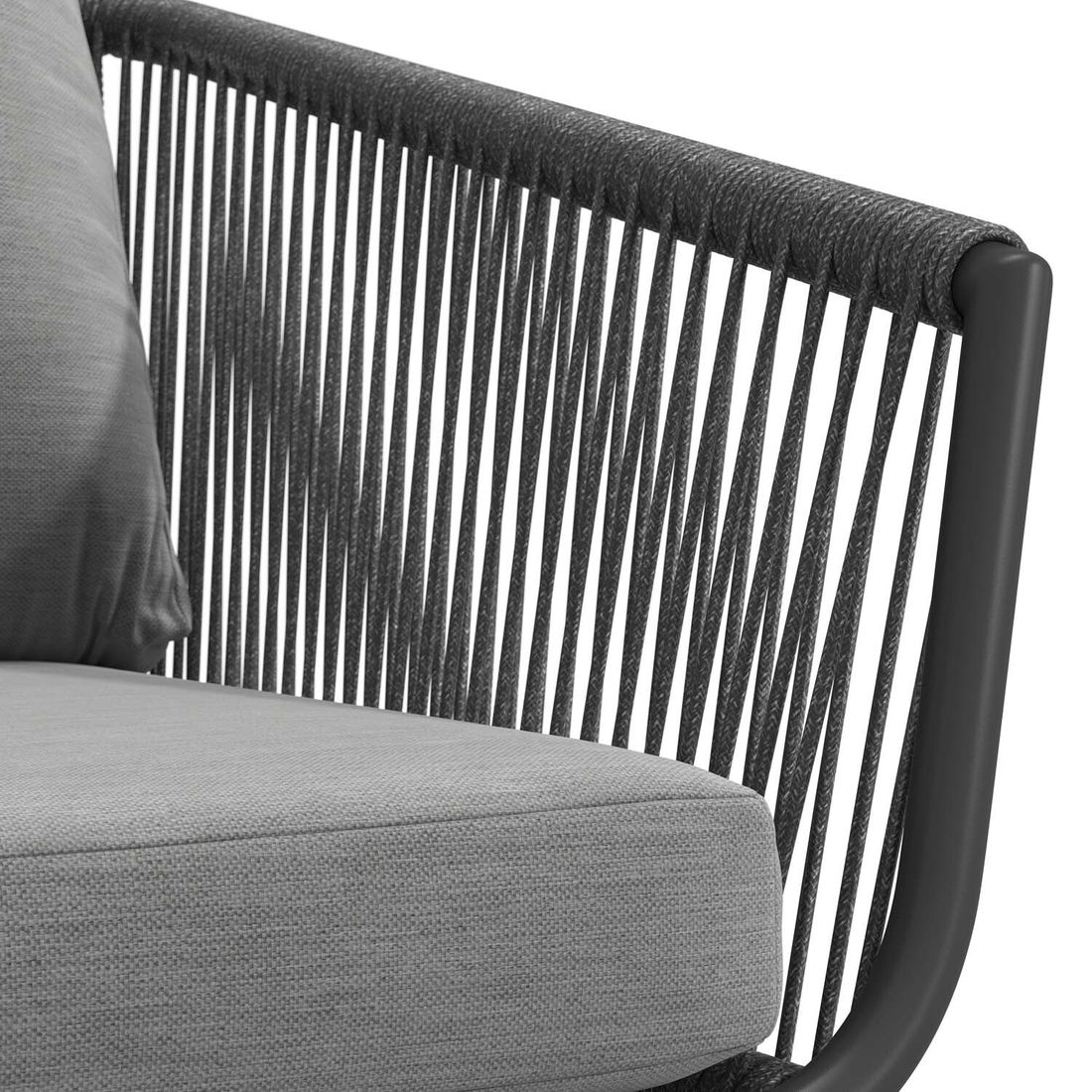 OUTLIV. Alex Ecklounge inkl. Loungetische Aluminium/Rope/Olefin