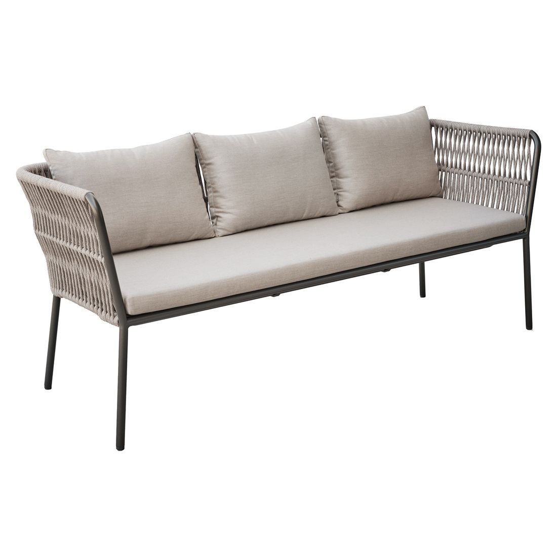 Stern Marla Dininglounge Aluminium/Rope/Polyacryl