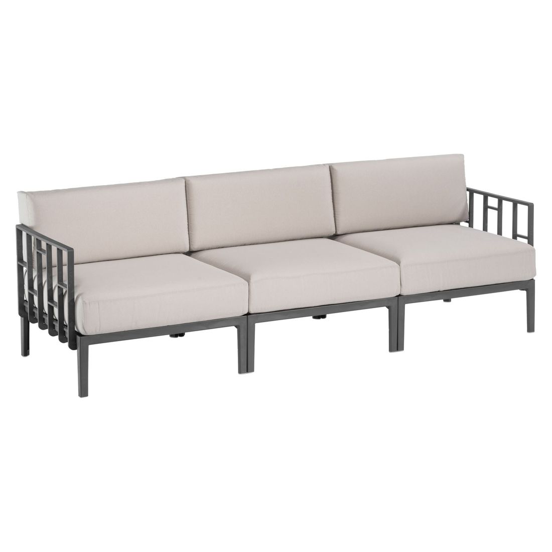 Gaber Enjoy Kit 3 Gartenloungesofa Kunststoff/Mischgewebe