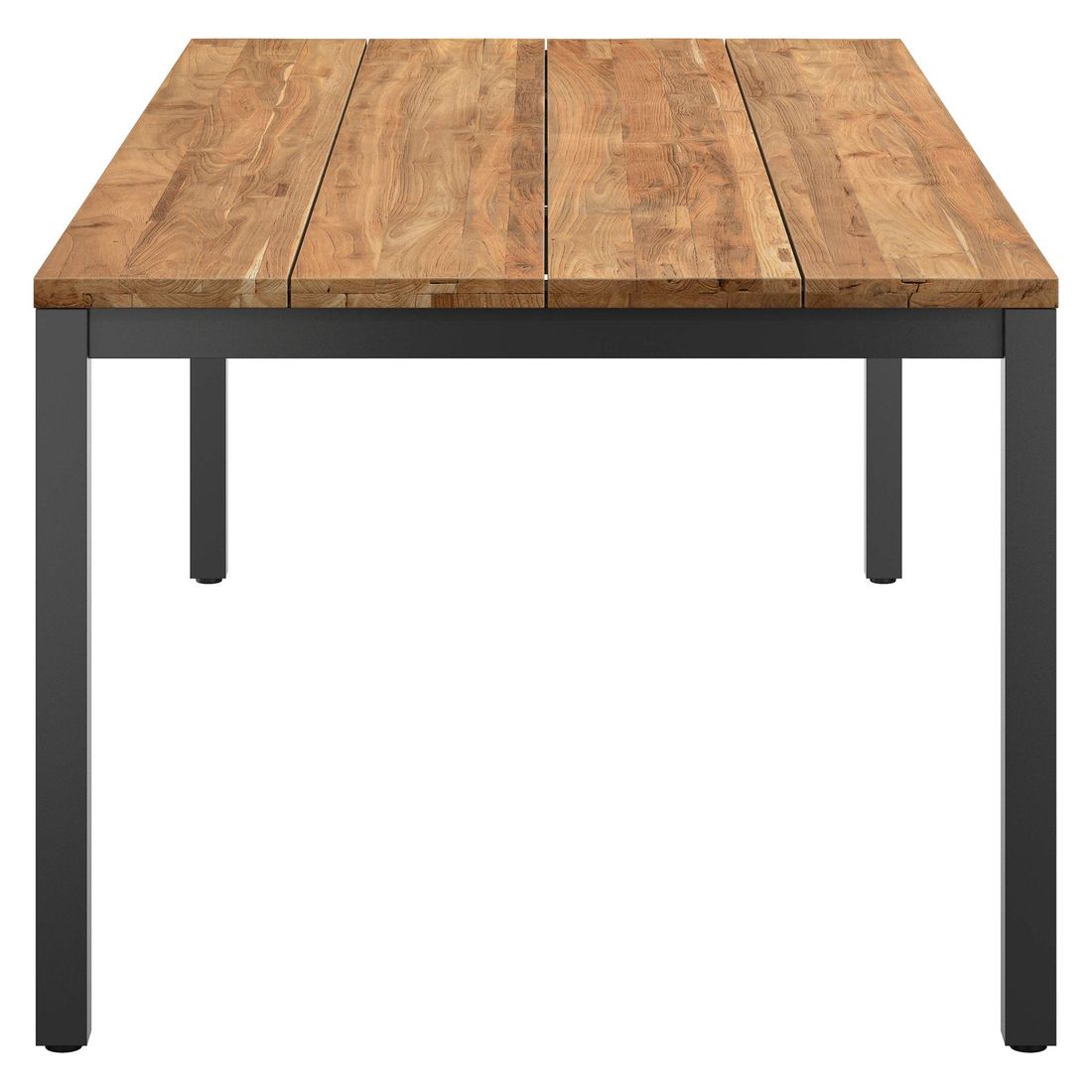 OUTLIV. Kobe Gartentisch Aluminium/Teak recycelt